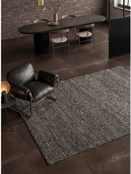 Tmavě šedý kulatý koberec 80x150 cm Wilma – Villeroy&Boch
