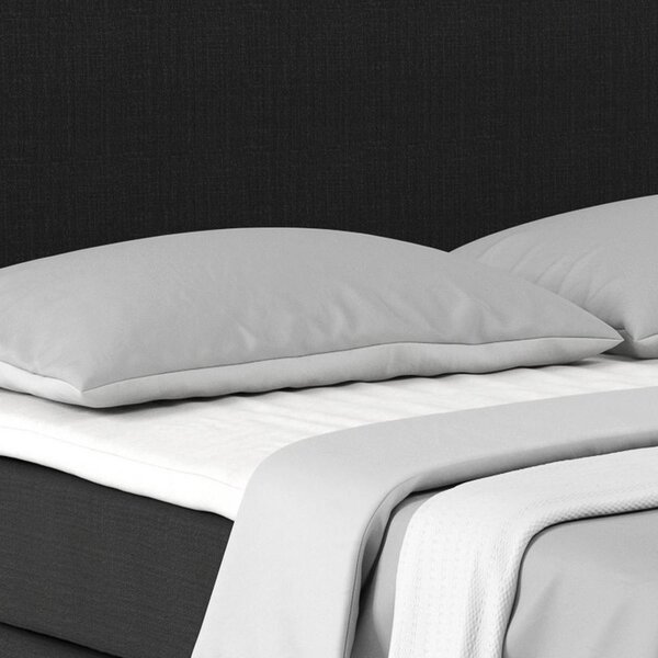 Postel Boxspring NERO PL: 160/200 cm, černá