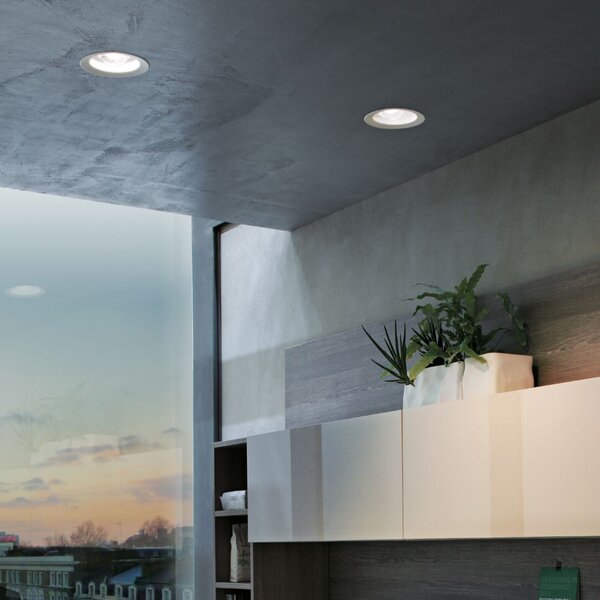 Linea Light 8470 Outlook_C, minimalistické zápustné svítidlo, 9W LED 3000K, prům. 14cm