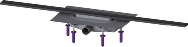 Kessel Linearis Infinity sprchový odtok 100 cm černá 45302.10
