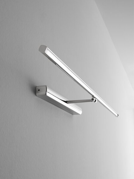 Linea Light 8265 Straight_W, lineární nástěnné svítidlo, 13W LED 2700K, chrom, délka 52cm
