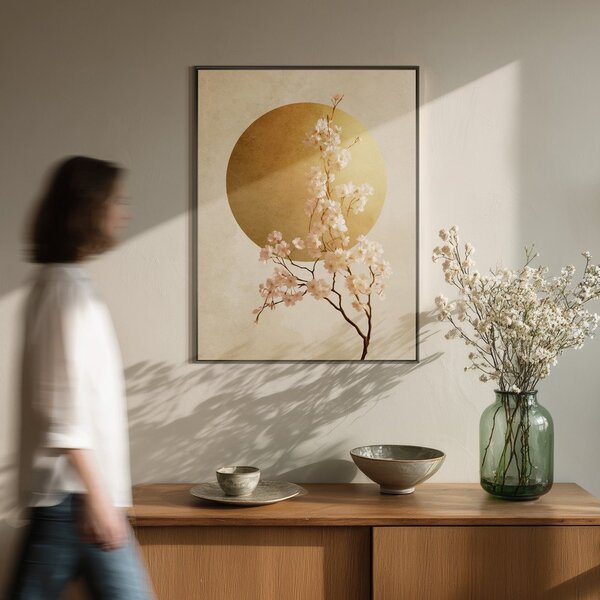 Tištěný obraz s rámem 60x80 cm Cherry Blossoms – Styler
