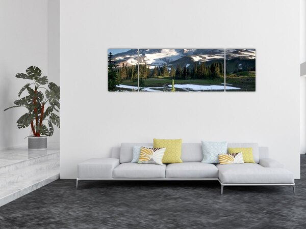 Obraz - Mount Rainier (170x50 cm)