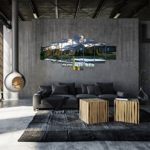 Obraz - Mount Rainier (210x100 cm)