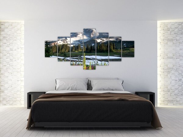 Obraz - Mount Rainier (210x100 cm)