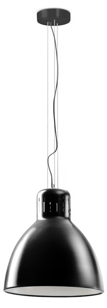 Leucos JJ Great, černé závěsné svítidlo, 1x45W LED 2700/3000K stmívatelné, průměr 56cm
