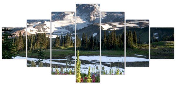 Obraz - Mount Rainier (210x100 cm)