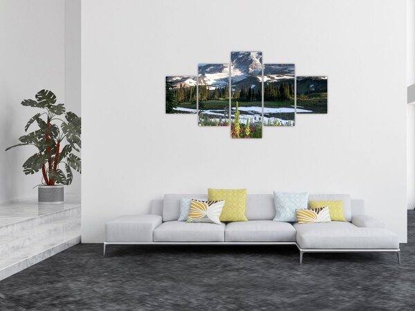 Obraz - Mount Rainier (125x70 cm)