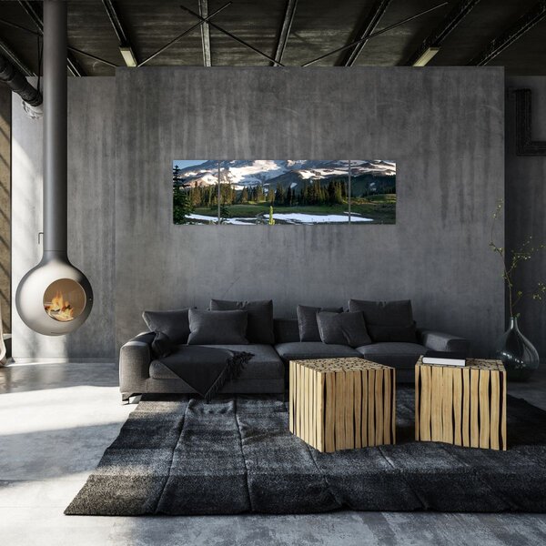 Obraz - Mount Rainier (170x50 cm)