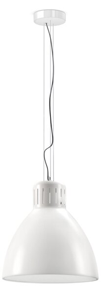 Leucos JJ Great, bílé závěsné svítidlo, 1x45W LED 2700/3000K stmívatelné, průměr 56cm