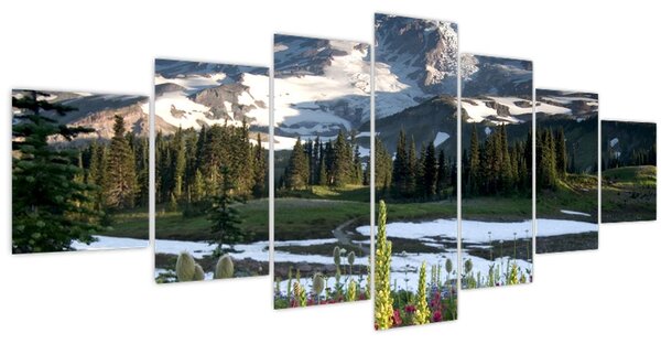 Obraz - Mount Rainier (210x100 cm)