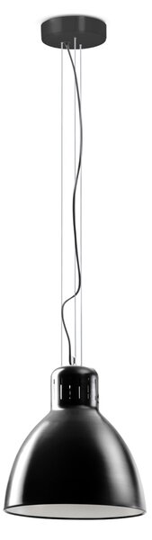 Leucos JJ Big, černé závěsné svítidlo, 1x45W LED 2700/3000K stmívatelné, průměr 41cm