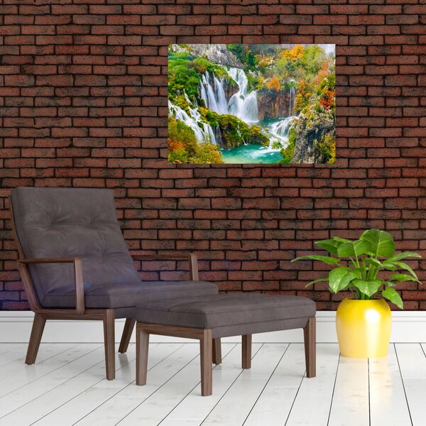 Obraz - Národní park Plitvická jezera (70x50 cm)