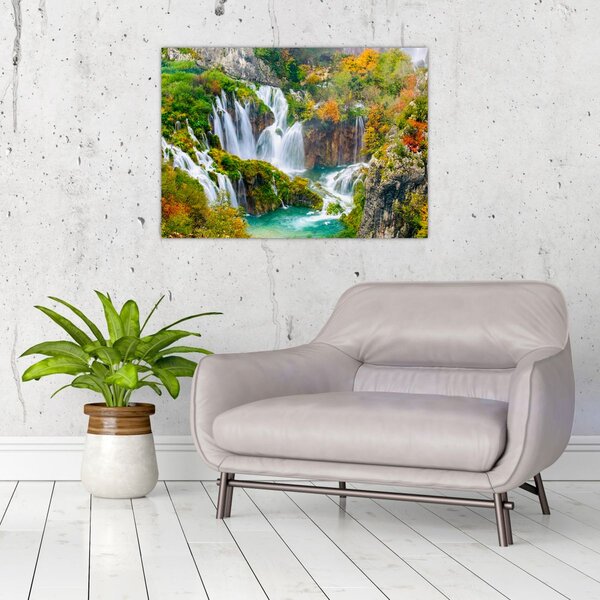 Obraz - Národní park Plitvická jezera (70x50 cm)