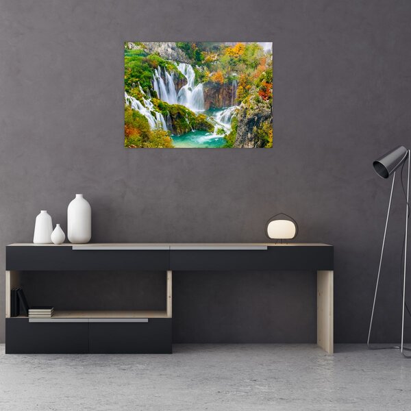 Obraz - Národní park Plitvická jezera (70x50 cm)
