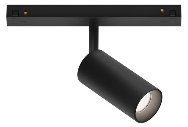 LED2 6094133 Mago II M, černý reflektor pro Mag track 48V, 10W 3000K, Ø4cm