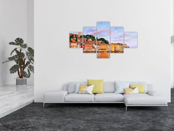Obraz - Rovinj, Chorvatsko (125x70 cm)