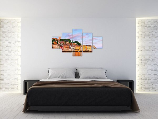 Obraz - Rovinj, Chorvatsko (125x70 cm)
