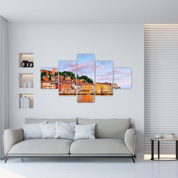 Obraz - Rovinj, Chorvatsko (125x70 cm)