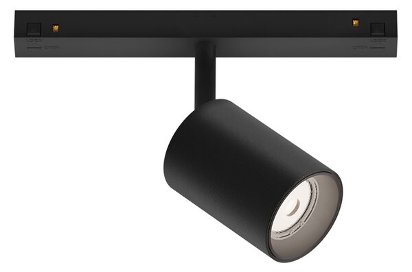 LED2 6092133 Mayo, černý reflektor pro Mag track 48V, 10W 3000K, Ø5cm