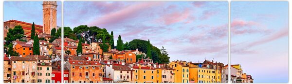 Obraz - Rovinj, Chorvatsko (170x50 cm)