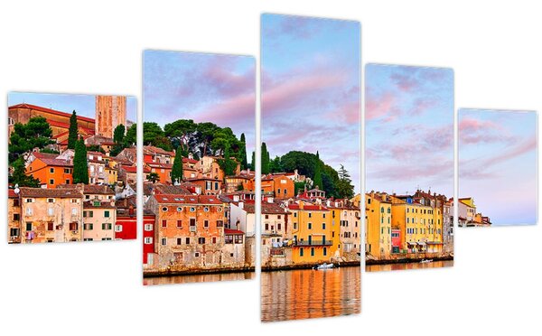 Obraz - Rovinj, Chorvatsko (125x70 cm)