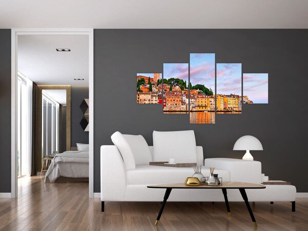 Obraz - Rovinj, Chorvatsko (125x70 cm)