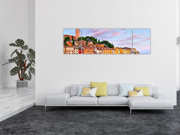 Obraz - Rovinj, Chorvatsko (170x50 cm)