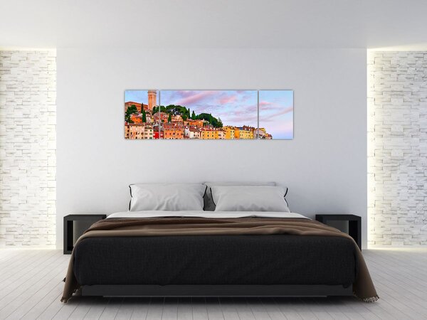 Obraz - Rovinj, Chorvatsko (170x50 cm)