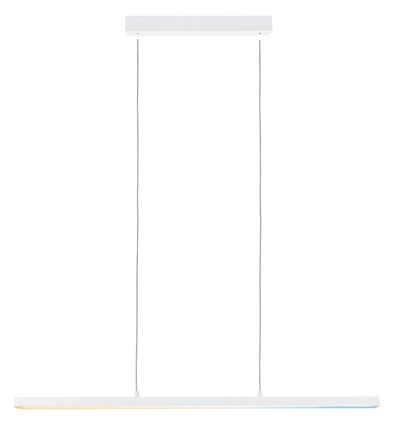 Paulmann 79887 Lento, Zigbee bílé lineární závěsné svítidlo se svícením nahoru-dolu, 3x13,5W LED tunnable white, stmívatelné, délka 100cm