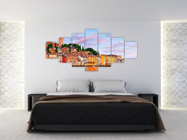 Obraz - Rovinj, Chorvatsko (210x100 cm)