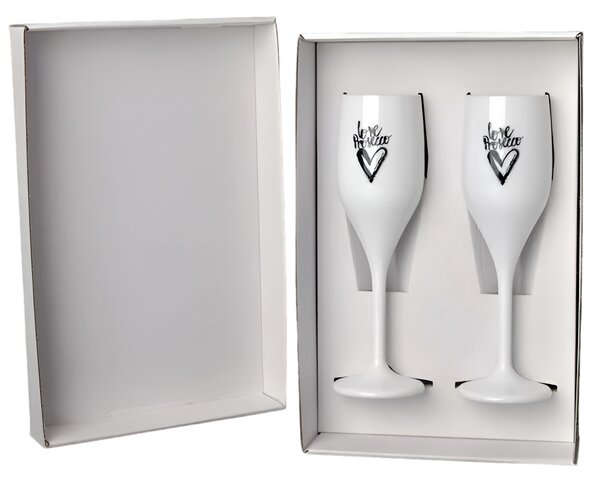 Dárková krabička na 2 kusy sklenic Prosecco