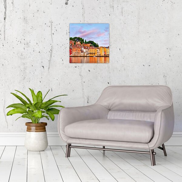 Obraz - Rovinj, Chorvatsko (30x30 cm)