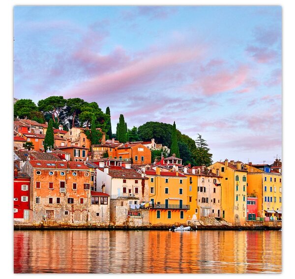 Obraz - Rovinj, Chorvatsko (30x30 cm)