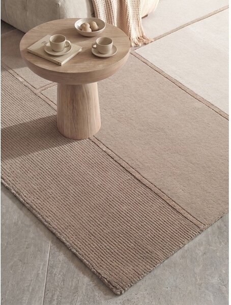 Hnědý/krémový koberec s příměsí vlny 120x170 cm Presilda – Villeroy&Boch
