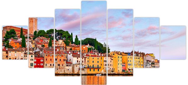 Obraz - Rovinj, Chorvatsko (210x100 cm)