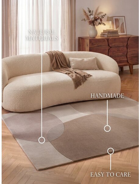 Béžový vlněný koberec 120x170 cm Ovia – Villeroy&Boch