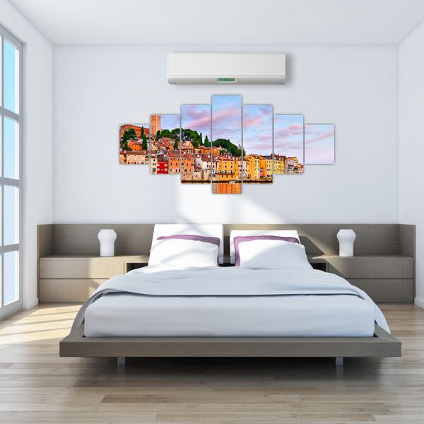 Obraz - Rovinj, Chorvatsko (210x100 cm)