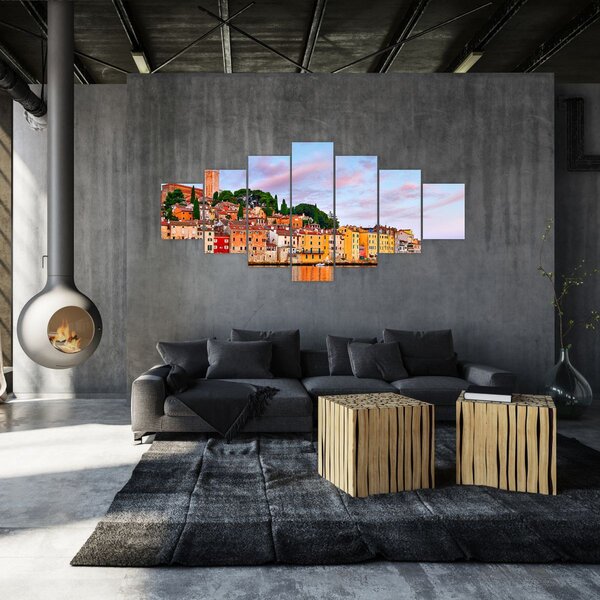 Obraz - Rovinj, Chorvatsko (210x100 cm)