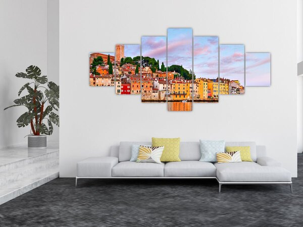 Obraz - Rovinj, Chorvatsko (210x100 cm)