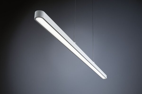 Paulmann 79887 Lento, Zigbee bílé lineární závěsné svítidlo se svícením nahoru-dolu, 3x13,5W LED tunnable white, stmívatelné, délka 100cm