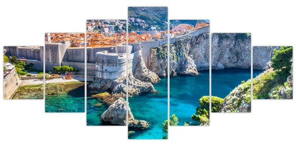 Obraz - Dubrovník (210x100 cm)