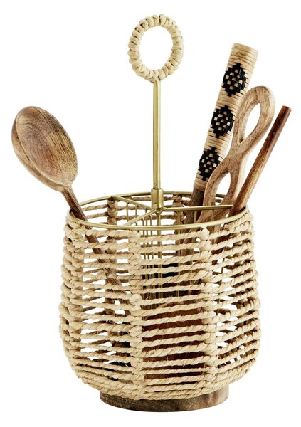 Stojánek na příbory Natural Brass