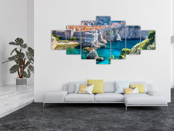Obraz - Dubrovník (210x100 cm)