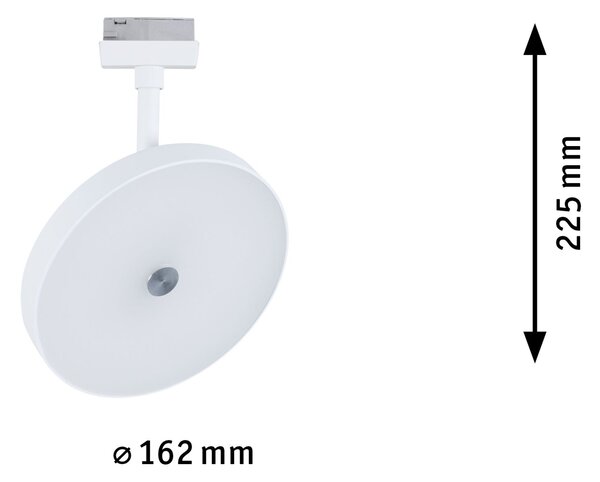 Paulmann 94896 Hildor, spot pro Urail system, 1x15W LED 4000K, tříkrokové stmívání, signální bílá