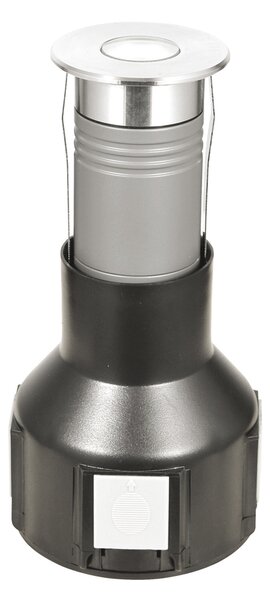 Fabas 6903-02-314 Tulip 2, kulaté pojezdové svítidlo z nerezu, 3W LED, 3000K, prům. 5,5cm, IP67