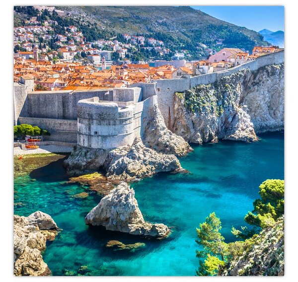 Obraz - Dubrovník (30x30 cm)