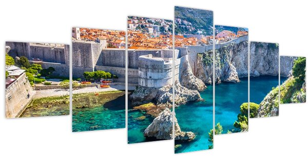 Obraz - Dubrovník (210x100 cm)