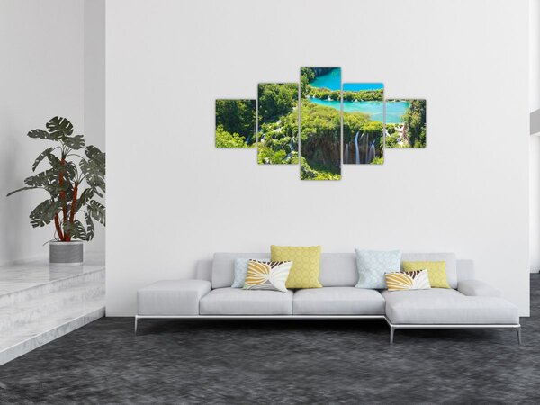 Obraz - Vodopády (125x70 cm)