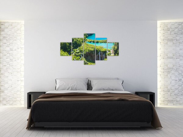 Obraz - Vodopády (125x70 cm)